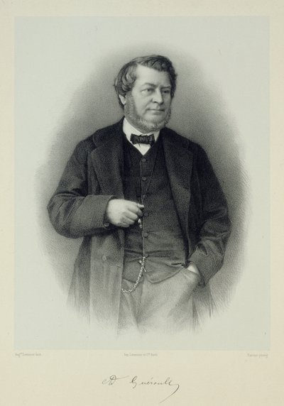 Portrét Adolphe Guéroult 1810-1872. od Auguste Lemoine