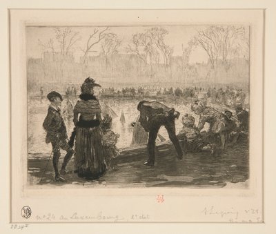 V Lucemburku (V Lucembursku) od Auguste Lepere
