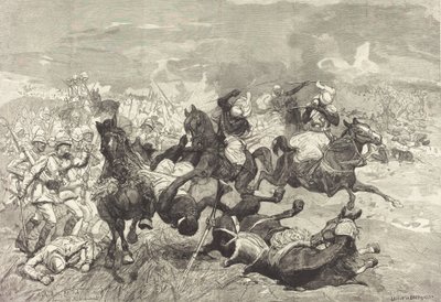 V Súdánu: Bitva u El-Teb, 18831890. od Auguste Lepere