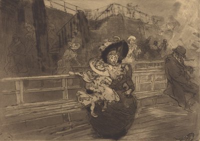 Odjezd do Greenwiche Odjezd do Greenwiche, 1891. od Auguste Lepere