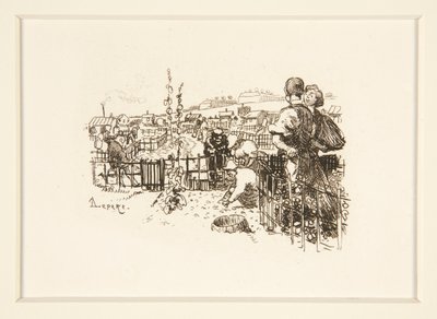 Práce na zahradě od Auguste Lepere