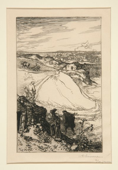 ? Jemně (U Gentilly) od Auguste Lepere