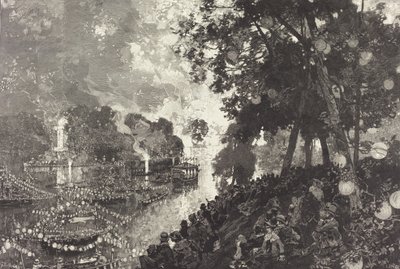 Sníh v Paříži. od Auguste Lepere