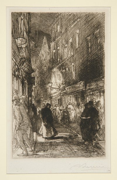 Galandova ulice od Auguste Lepere