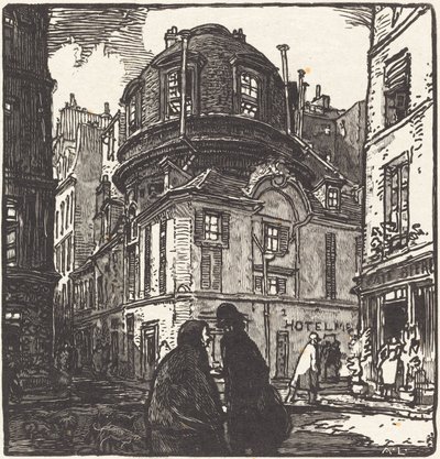Stará lékařská akademie od Auguste Lepere