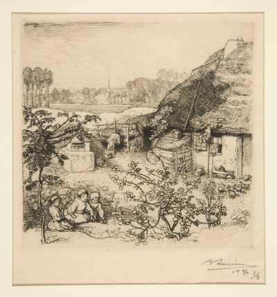 Hnízdo (Saint-Jean-de-Monts) (Přístřešek [Saint-Jean-de-Monts]) od Auguste Lepere