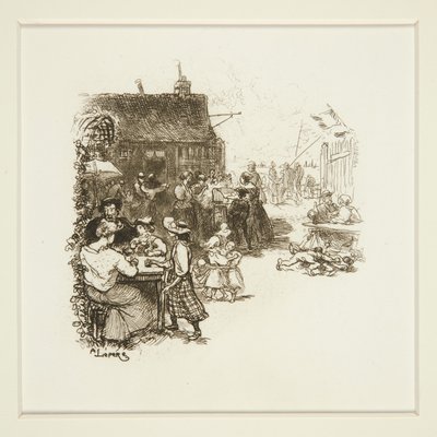 Festival pod širým nebem od Auguste Lepere