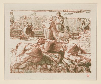 Ouvriers (dělníci) od Auguste Lepere
