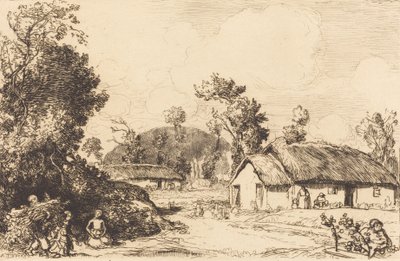 Zábava odpočinku, Vendee Odpočinková hra, Vendee. od Auguste Lepere