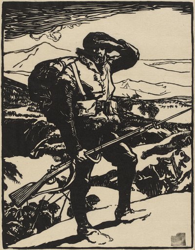 Při pohledu na Rýnskou nížinu od Auguste Lepere