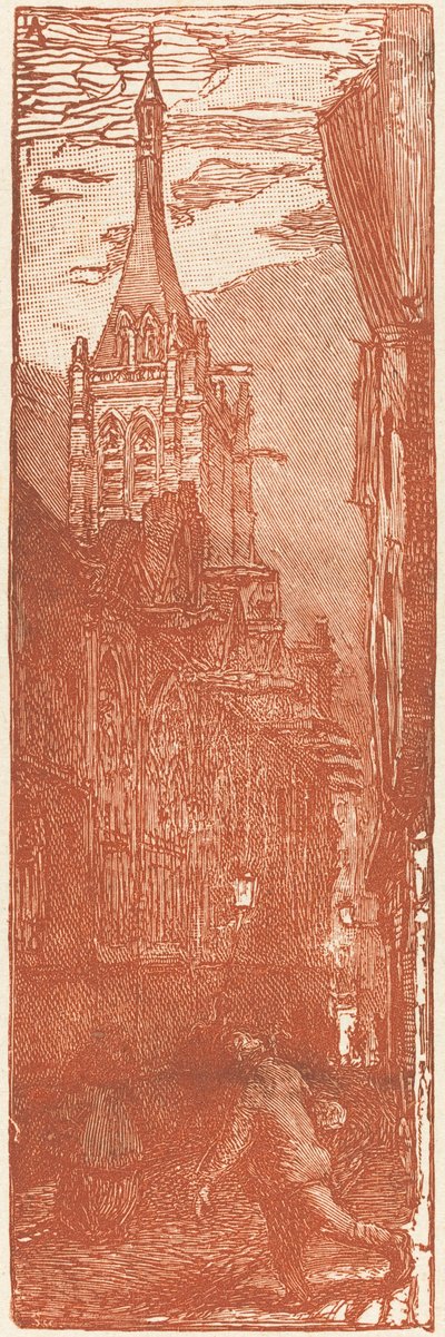 Saint-Severin, publikoval 1901. od Auguste Lepere