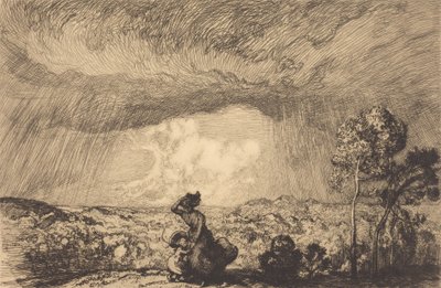 Bouře na Duně, Vendee Bouře na Duně, Vendee. od Auguste Lepere