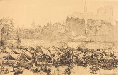 Velký jablečný trh Velký jablečný trh, 1891. od Auguste Lepere