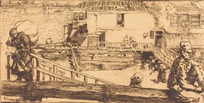 Umyvadlo Umyvadlo, 1891. od Auguste Lepere