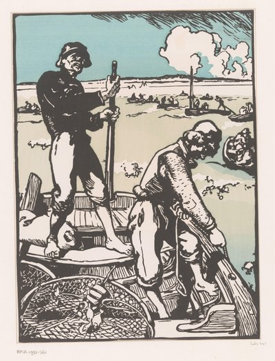 Twee šrouby Rybáři krevet od Auguste Lepere