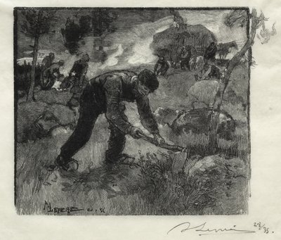 Heather bagry od Auguste Louis Lepère