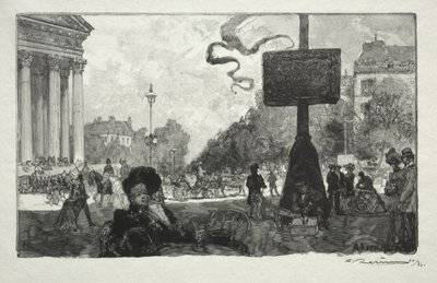 Roh Royal Street od Auguste Louis Lepère