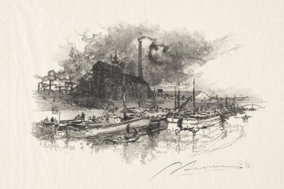 Bělidlo od Auguste Louis Lepère