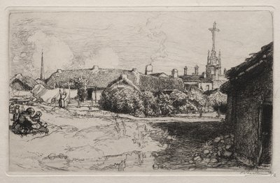 Kalvárie, St. Jean-de-Mont od Auguste Louis Lepère