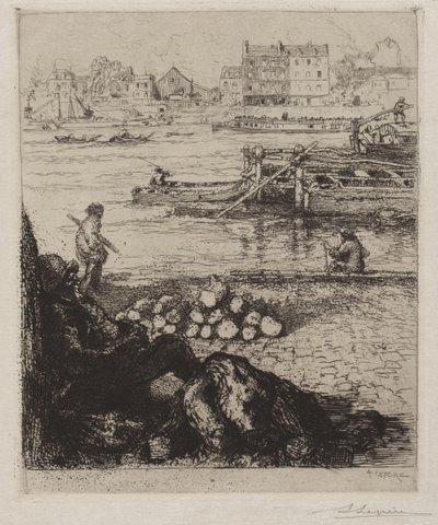 Longshoreman: Quai de la Gare od Auguste Louis Lepère
