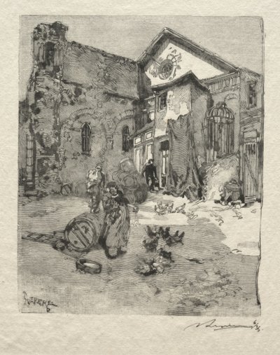 St. Julian Chudý: Portál od Auguste Louis Lepère