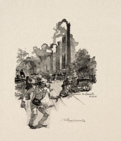 Avenue La Motte-Picquet od Auguste Louis Lepère