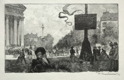 Roh Royal Street od Auguste Louis Lepère