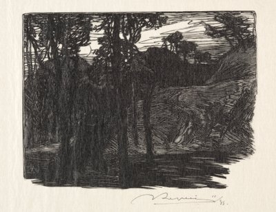 Večer od Auguste Louis Lepère