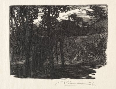 Večer. od Auguste Louis Lepère