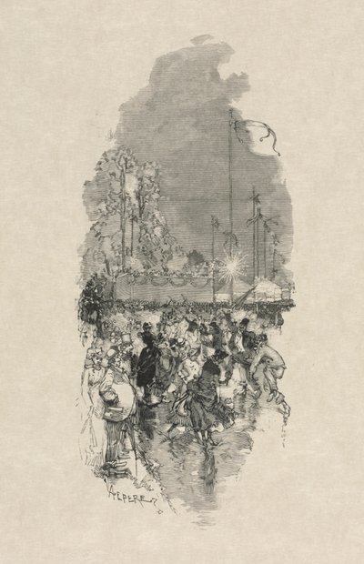 Festival od Auguste Louis Lepère