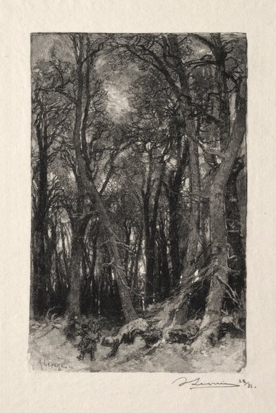 Le Bas-Breau od Auguste Louis Lepère