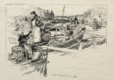Apple Market, č. 1. od Auguste Louis Lepère