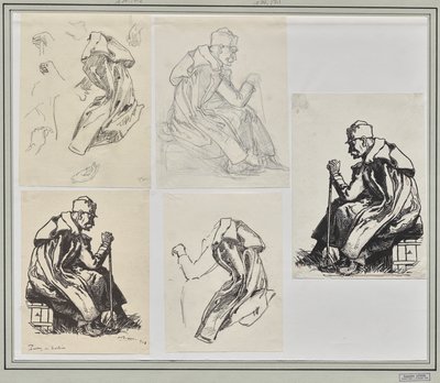 Srbský král Petr od Auguste Louis Lepère