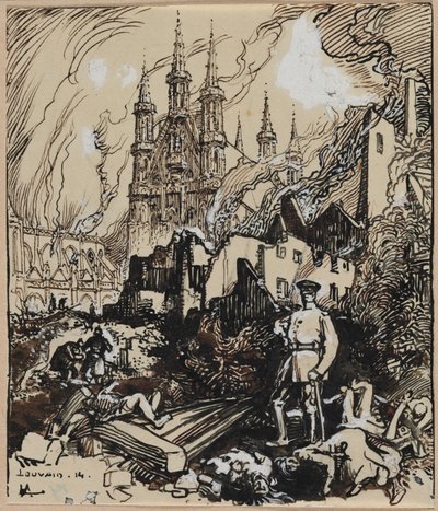 Louvain od Auguste Louis Lepère