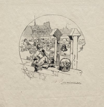 Apple Market, č. 2. od Auguste Louis Lepère
