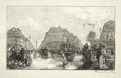 Opera, 1890. od Auguste Louis Lepère