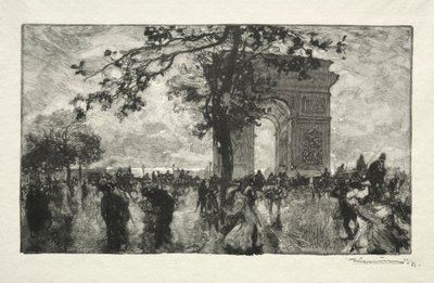 Návrat dřeva od Auguste Louis Lepère
