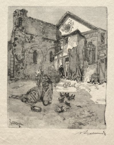 St. Julian Chudý: Portál od Auguste Louis Lepère