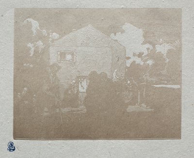 Žebráci v posledním domě, 1905. od Auguste Louis Lepère