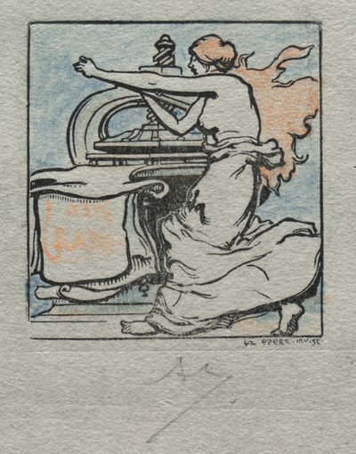 Tiskárna od Auguste Louis Lepère