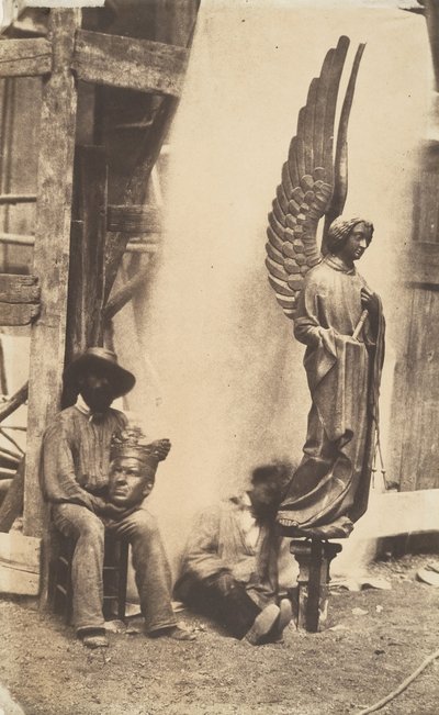[Anděl umučení, Sainte-Chapelle, Paříž], 1853-1854. od Auguste Mestral