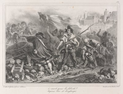 Album z roku 1831: Svoboda nebo smrt! od Auguste Raffet