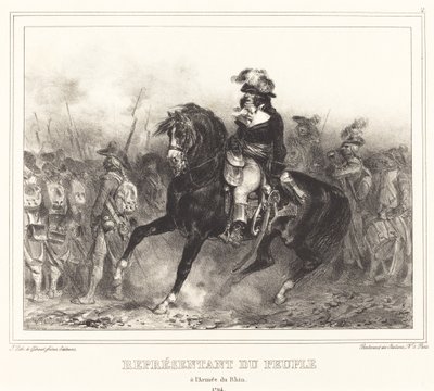 Representant du Peuple (zástupce lidu) od Auguste Raffet