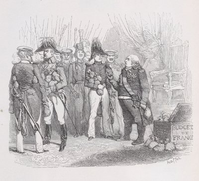 Barbarská svatá aliance z The Complete Works of Béranger, 1836. od Auguste Raffet