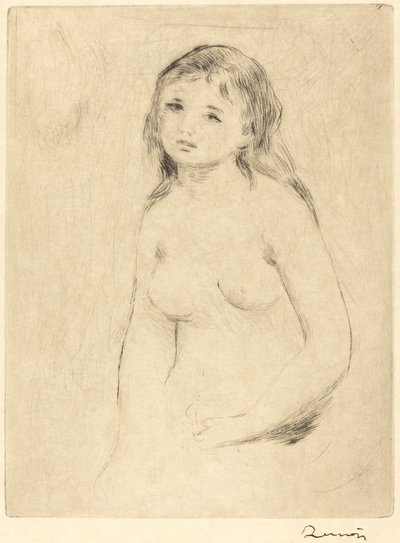 Studie pro plavce od Auguste Renoir
