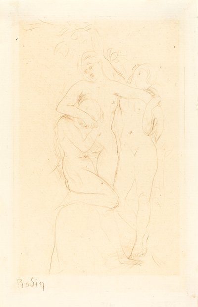 Duše v očistci, 1893. od Auguste Rodin