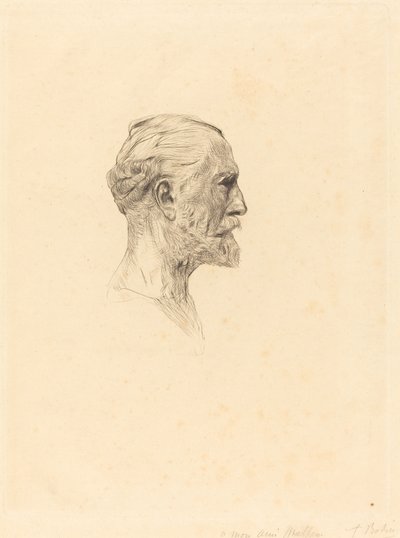 Antonín Proust, 1885. od Auguste Rodin