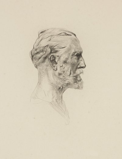 Antonín Proust, kolem 1884 (lept) od Auguste Rodin