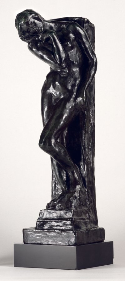 Eva s dlouhými vlasy, 187880 (bronz) od Auguste Rodin