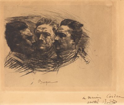 Henry Becque od Auguste Rodin